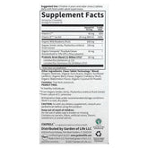 Garden of Life 60 chewables Dr. Formulated Brain Health Organic Attention & Focus for Kids